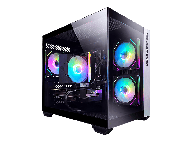 IBUYPOWER Fighter Warhead Plus — PC Gaming, 32 GB RAM, 1 TB SSD, Negro, AMD Ryzen 5 5500