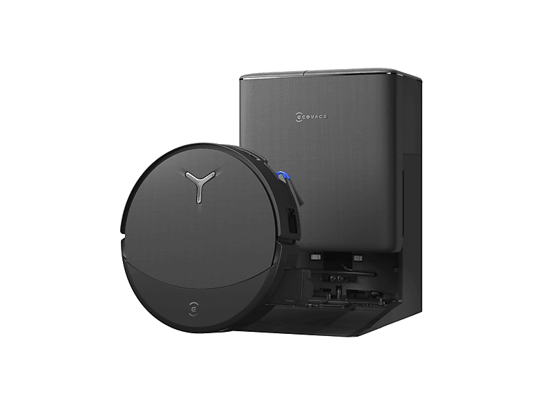 ECOVACS DEEBOT T90 PRO OMNI — Robot aspirador, 65 W, Negro, Potencia de succión 30000 Pa, Depósito 2,5 l