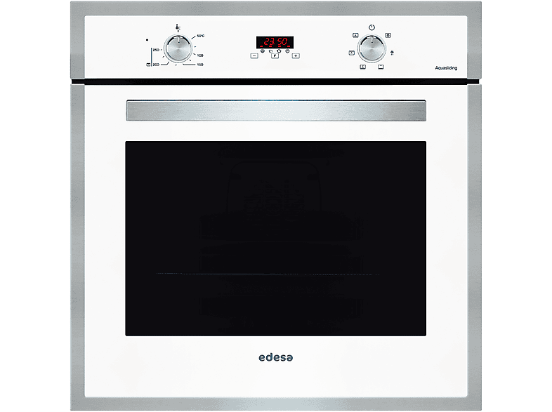 EDESA HORNO EDESA EOE-7040 WH CRISTAL BLANCO — Horno, Integrable, 59,5 cm, Inox, 70 l — foto 1