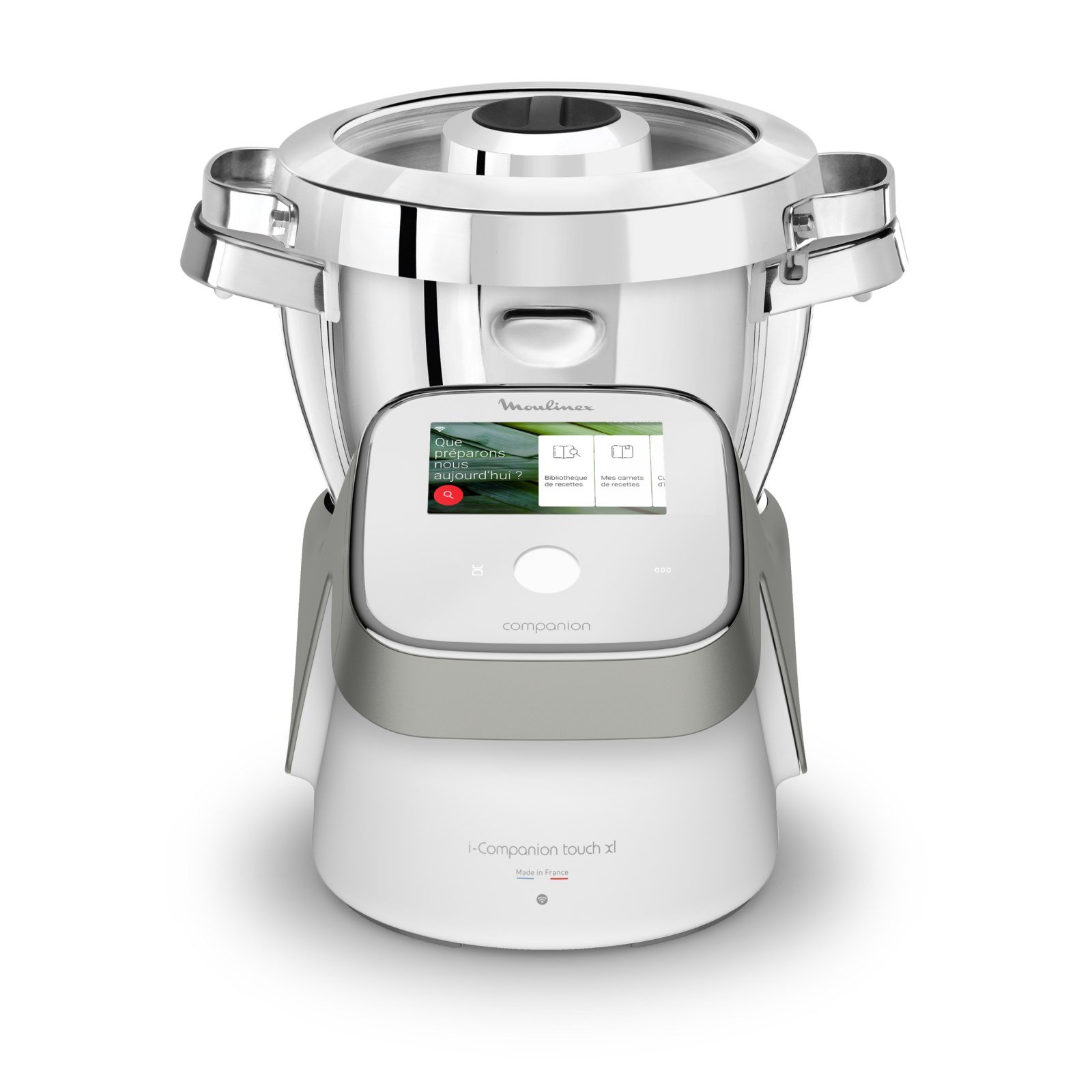 MOULINEX i-Companion Touch XL HF938E00 — Robot de cocina, 4,5 l, 14 programas, Wi-Fi y Bluetooth