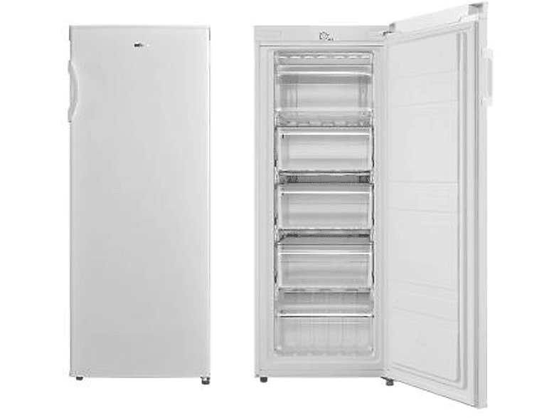 EDESA EZS-1412 WH — Congelador vertical, 1420 mm, Blanco — foto 1