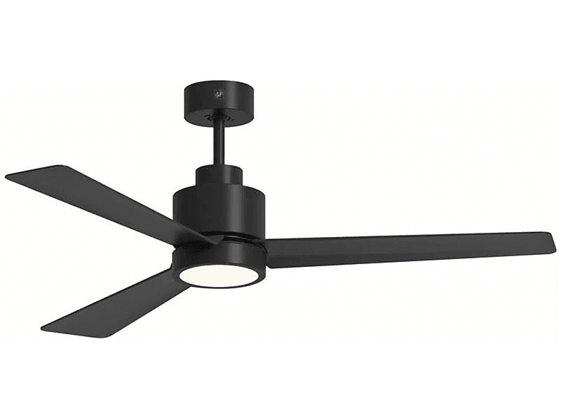 SOLER & PALAU HTD130DC Negro — Ventilador de techo, 40 W, 3 velocidades, Inox