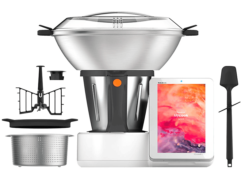 TAURUS MYCOOK NEXT — Robot de cocina, 2000 W, Blanco, 2,5 l
