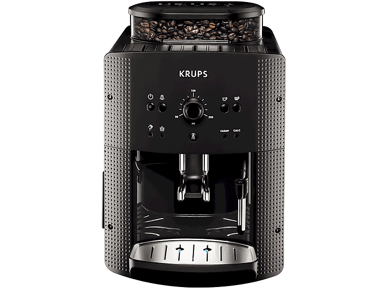 KRUPS EA 810B — Cafetera express, 1450 W, Negro, 15 bar, 2 tazas — foto 1