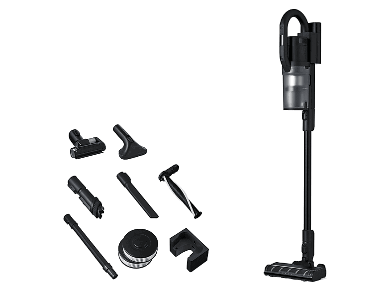 NILFISK S1 Pet Care — Aspiradora escoba sin cable, 550 W, Potencia de succión 550 W, Negro, Depósito 0,8 l