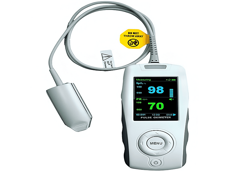 MOBICLINIC MD300K2 — Pulsioxímetro, Gris — foto 1