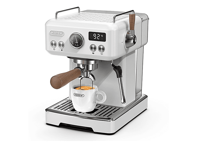 HIBREW H10PLUS — Cafetera espresso manual, 1230 W, Blanco, 20 bar (ref. 181124641) — foto 1