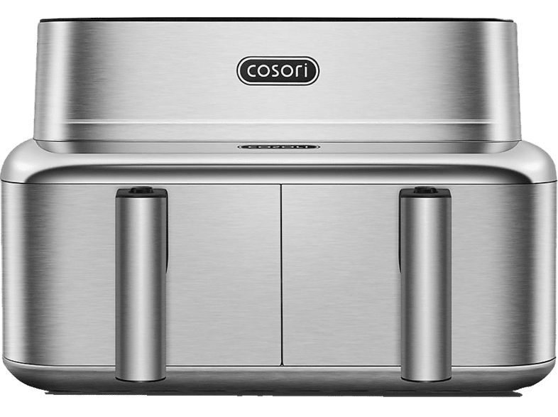 COSORI Iconic Dual — Freidora de aire, Plata, 8.6 l, 2700 V, 30 °C - 230 °C