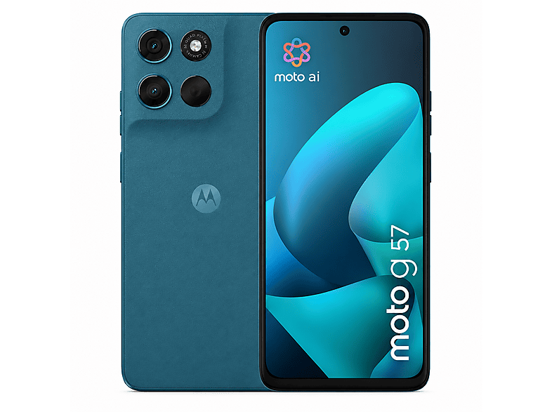 MOTOROLA Moto G57 — Smartphone, Verde, 256 GB, 8 GB RAM, 5200 mAh — foto 1