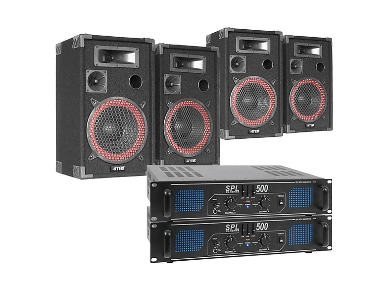 SKYTEC — Altavoz de gran potencia, Black, XEN SKYTEC — foto 1